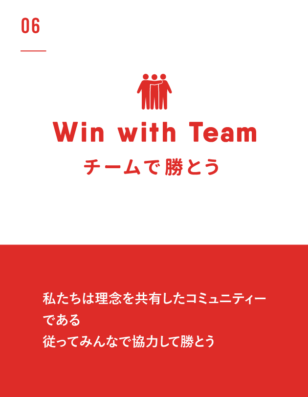 チームで勝とう